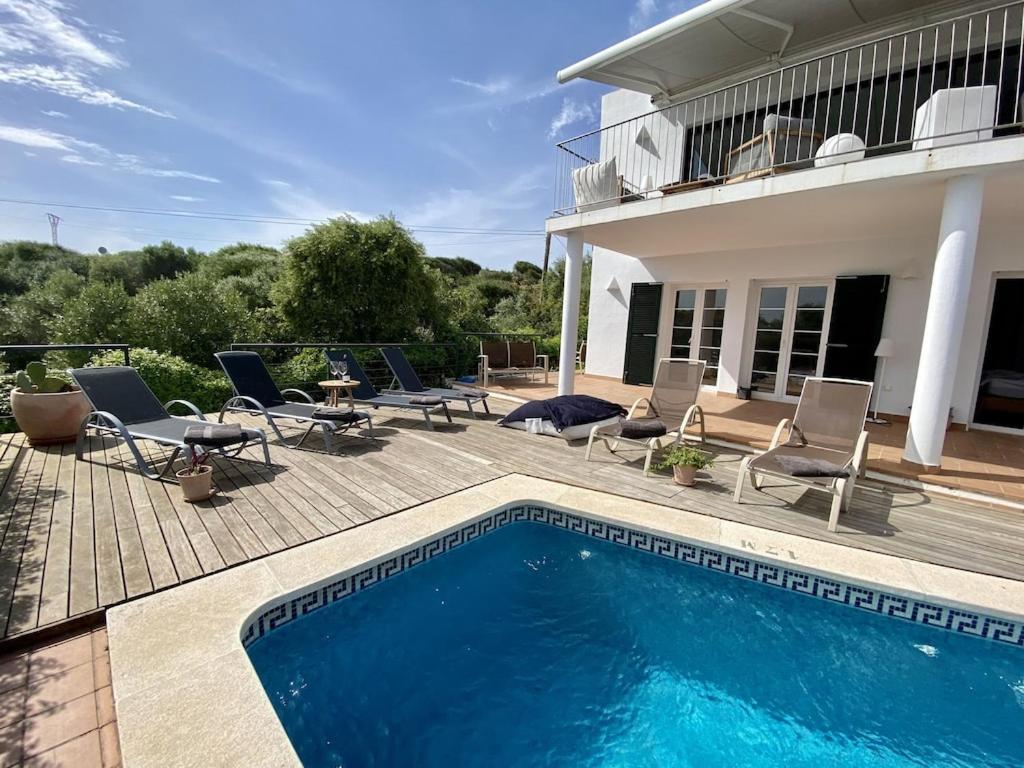 Villa Bini Moxonia De Lujo Con Vistas Al Mar, Piscina, Barbacoa Espectacular Jardin