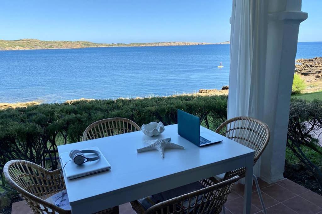 Апартаменты Miravent Terraza Y Jardin Frente Al Mar Menorca *